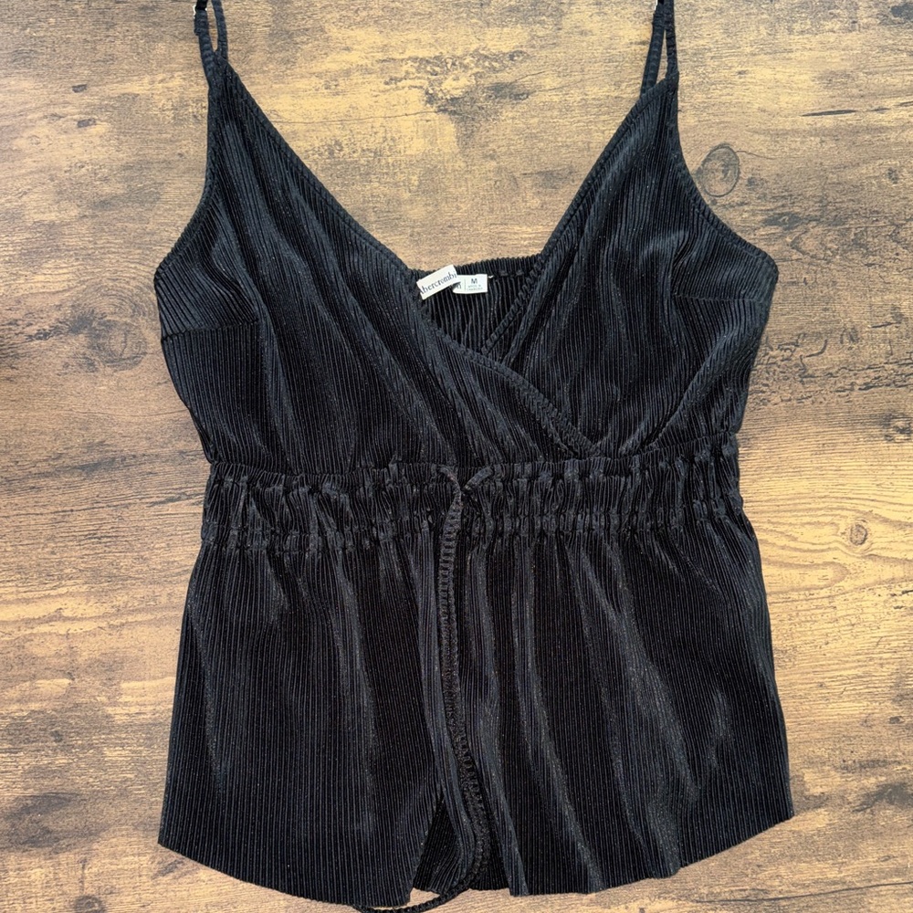 Abercrombie Black Tank
